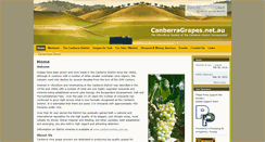 Desktop Screenshot of canberragrapes.net.au